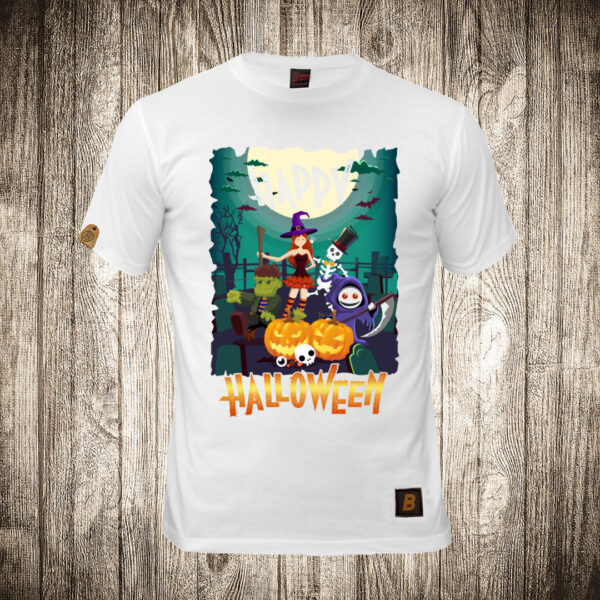 muska majica boja bela slika noc vestica crtani halloween 14