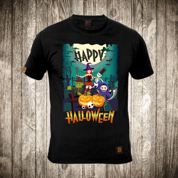 muska majica boja crna slika noc vestica crtani halloween 14