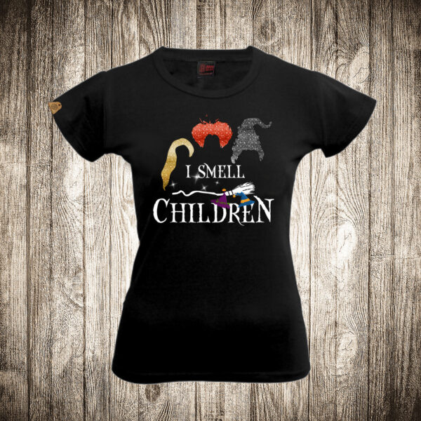zenska majica boja crna slika noc vestica i smell children halloween 4