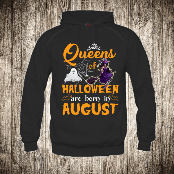 duks sa kapuljacom boja crna slika noc vestica kraljica je rodjena u avgustu halloween 28