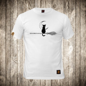 Noć veštica mačka na metli - Helloween 9