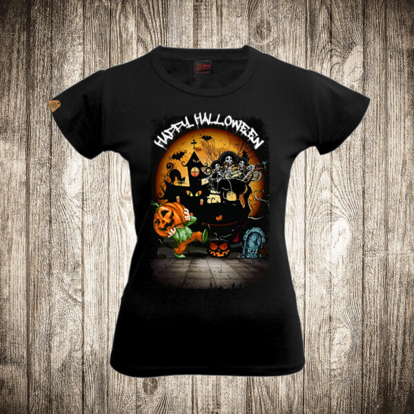 zenska majica boja crna slika noc vestica marijaci halloween 21
