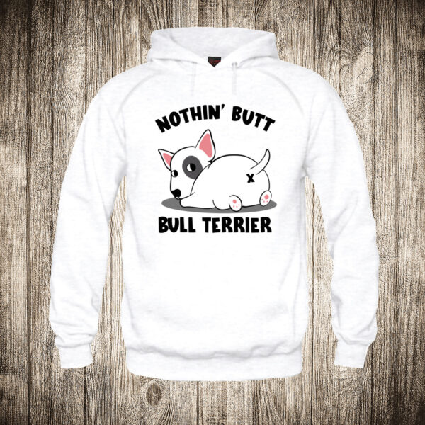 deciji duks boja bela slika nothing but bull terrier