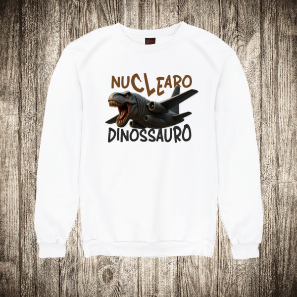 duks bez kapuljace boja bela slika nuclearo dinossauro brain rot