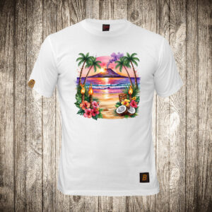 Ostrvo plaža - Vulkan ( Leto ) More