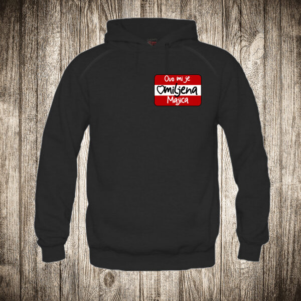 duks sa kapuljacom boja crna slika ovo mi je omiljena majica