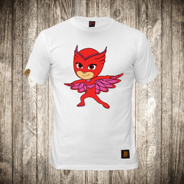 muska majica boja bela slika owlette pj masks