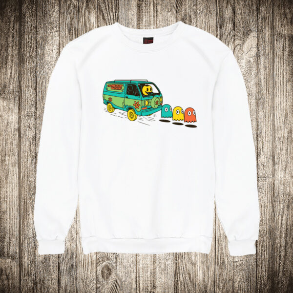 duks bez kapuljace boja bela slika pac man kombi skubi du
