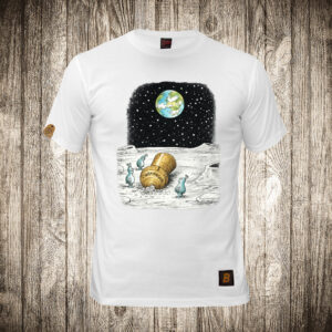 Pampur od šampanjca na mesecu