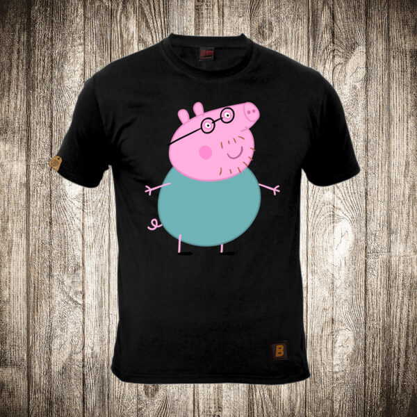 muska majica boja crna slika papa pig pepa prase