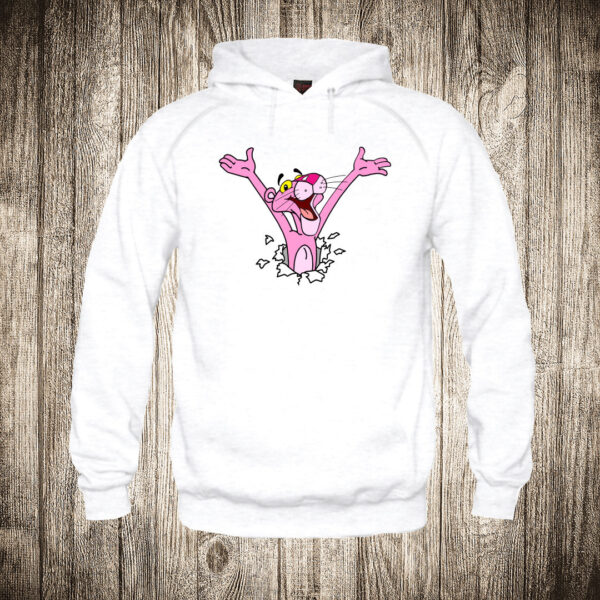 deciji duks boja bela slika pink panter 1