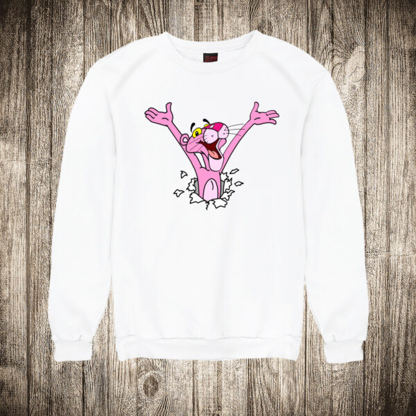 duks bez kapuljace boja bela slika pink panter 1