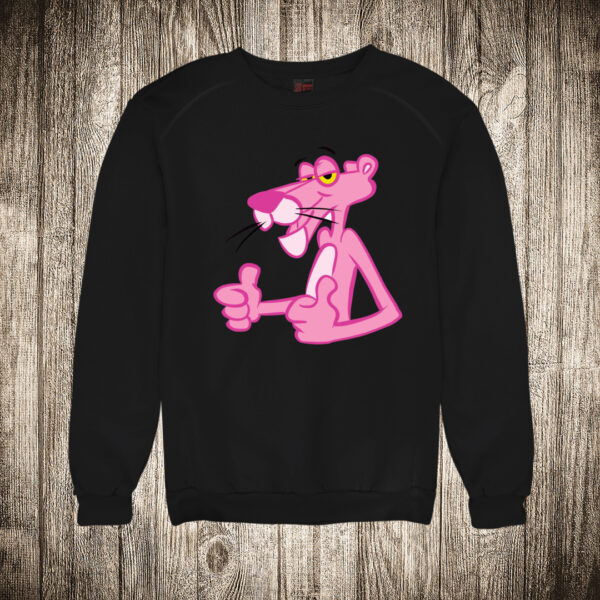 duks bez kapuljace boja crna slika pink panter 4