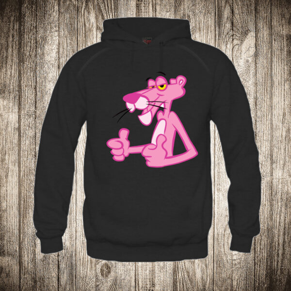 duks sa kapuljacom boja crna slika pink panter 4