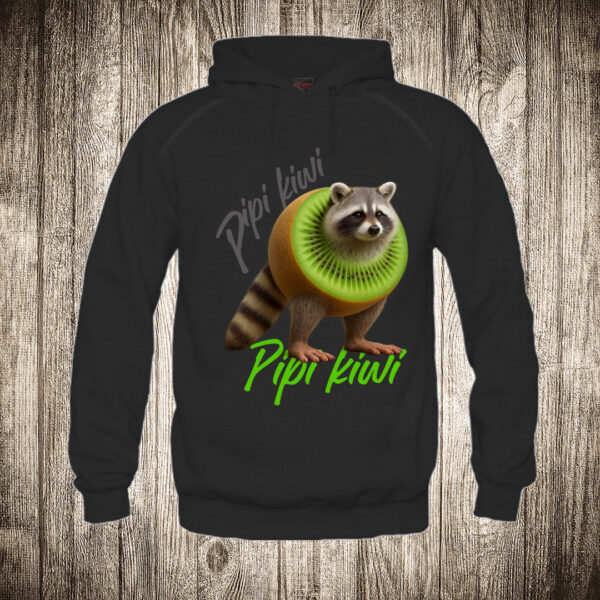 duks sa kapuljacom boja crna slika pipi kiwi pipi kiwi brain rot