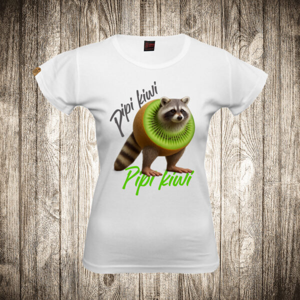 zenska majica boja bela slika pipi kiwi pipi kiwi brain rot