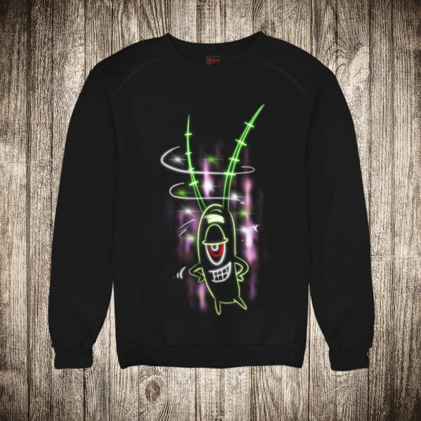 duks bez kapuljace boja crna slika plankton sundjer bob silueta