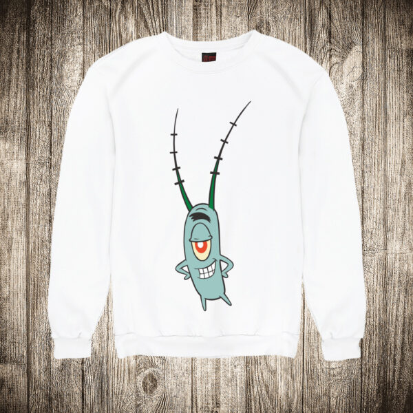 duks bez kapuljace boja bela slika plankton sundjer bob