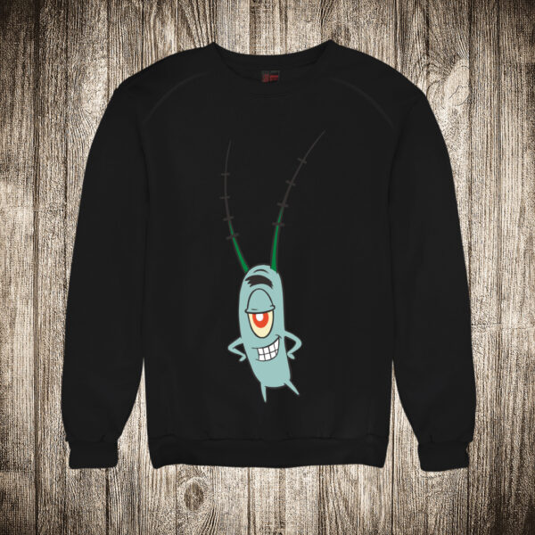 duks bez kapuljace boja crna slika plankton sundjer bob