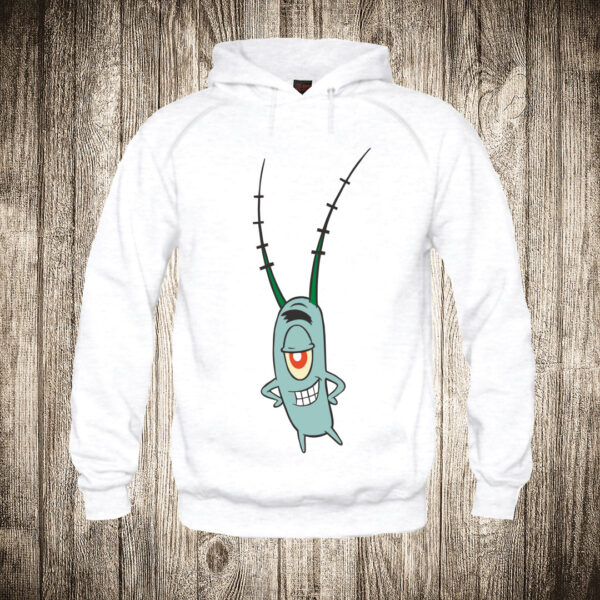 duks sa kapuljacom boja bela slika plankton sundjer bob