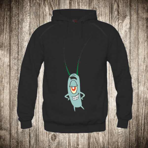 duks sa kapuljacom boja crna slika plankton sundjer bob
