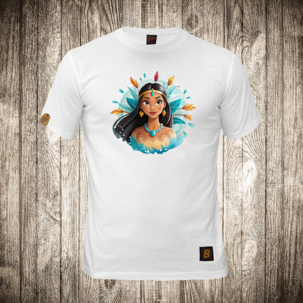 decija majica boja bela slika pocahontas 2