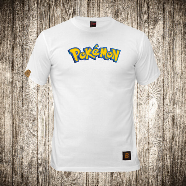 decija majica boja bela slika pokemon natpis