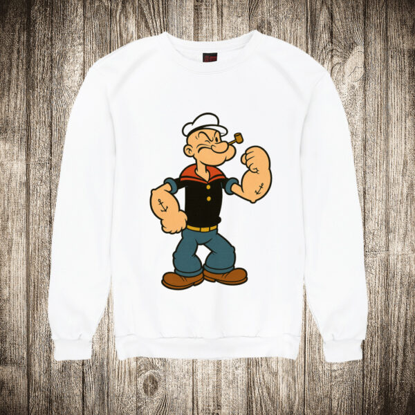 duks bez kapuljace boja bela slika popaj 5