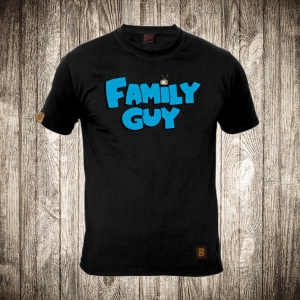 muska majica boja crna slika porodicni covek family guy 3