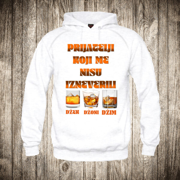deciji duks boja bela slika prijatelji koji me nisu izneverili viski