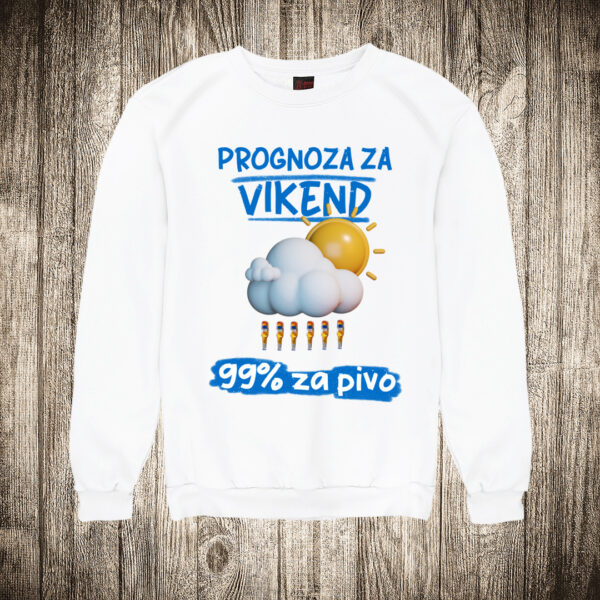 duks bez kapuljace boja bela slika prognoza za vikend 99 pivo