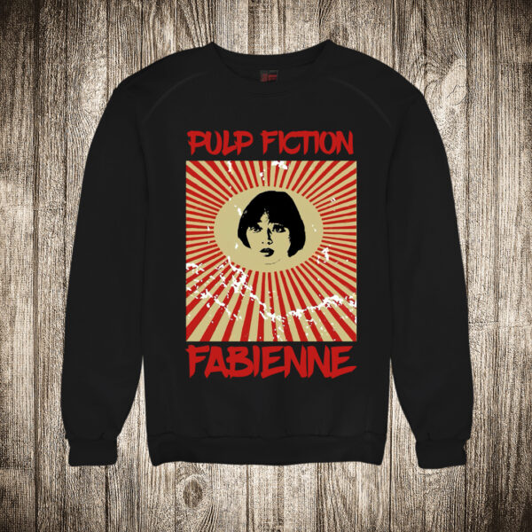 duks bez kapuljace boja crna slika pulp fiction fabienne