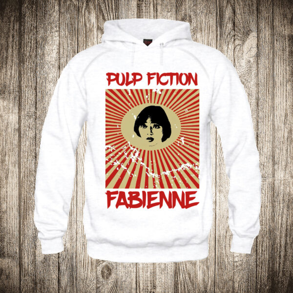 duks sa kapuljacom boja bela slika pulp fiction fabienne