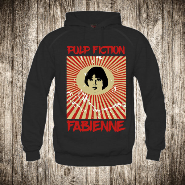 duks sa kapuljacom boja crna slika pulp fiction fabienne