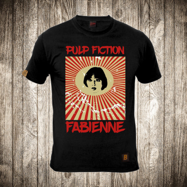 muska majica boja crna slika pulp fiction fabienne