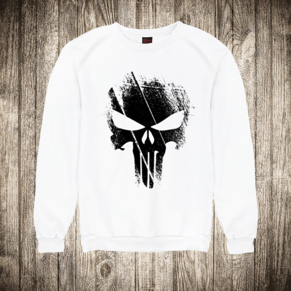 duks bez kapuljace boja bela slika punisher 15
