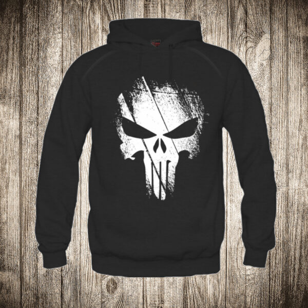 duks sa kapuljacom boja crna slika punisher 15