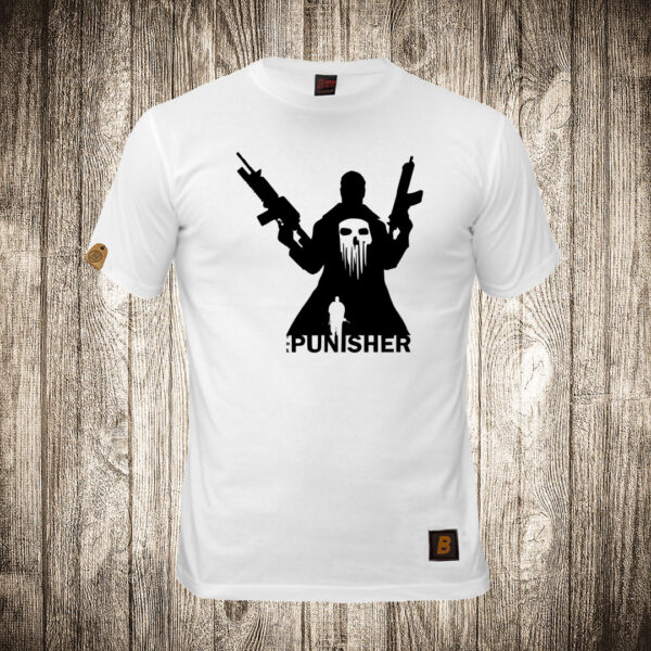 decija majica boja bela slika punisher 4