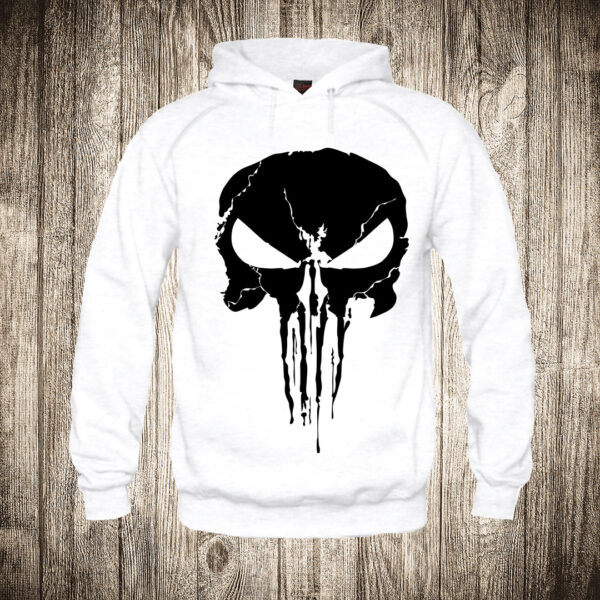 duks sa kapuljacom boja bela slika punisher 6