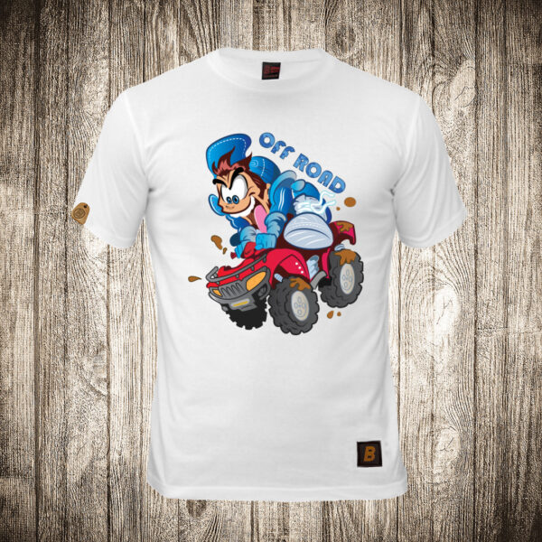 muska majica boja bela slika quad bike 1