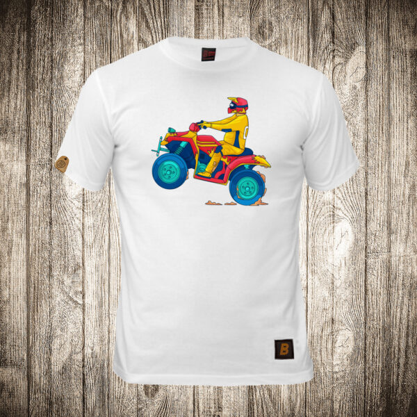 decija majica boja bela slika quad bike 2