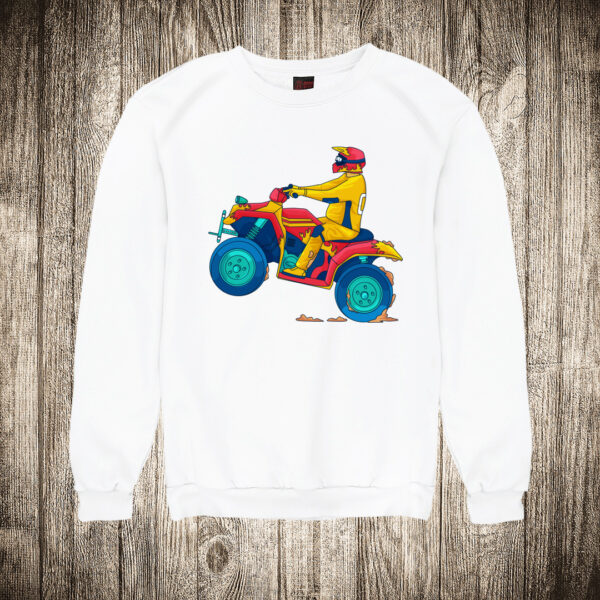 duks bez kapuljace boja bela slika quad bike 2