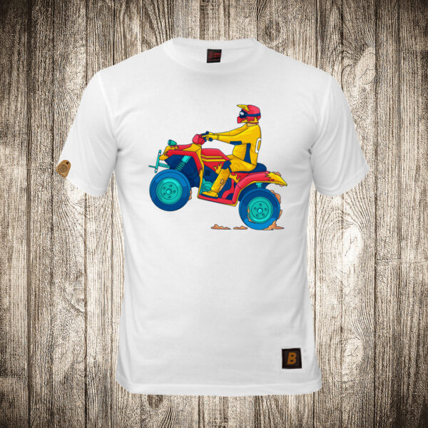 muska majica boja bela slika quad bike 2