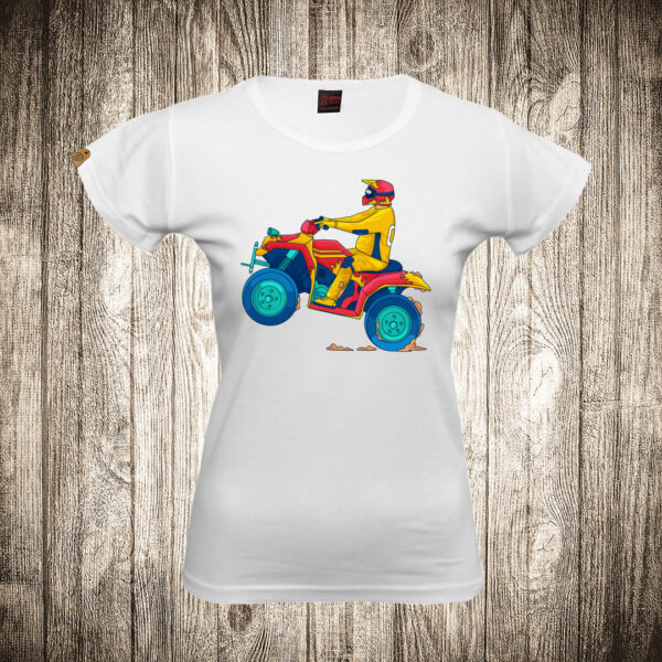 zenska majica boja bela slika quad bike 2