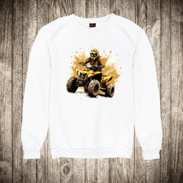 duks bez kapuljace boja bela slika quad bike 4