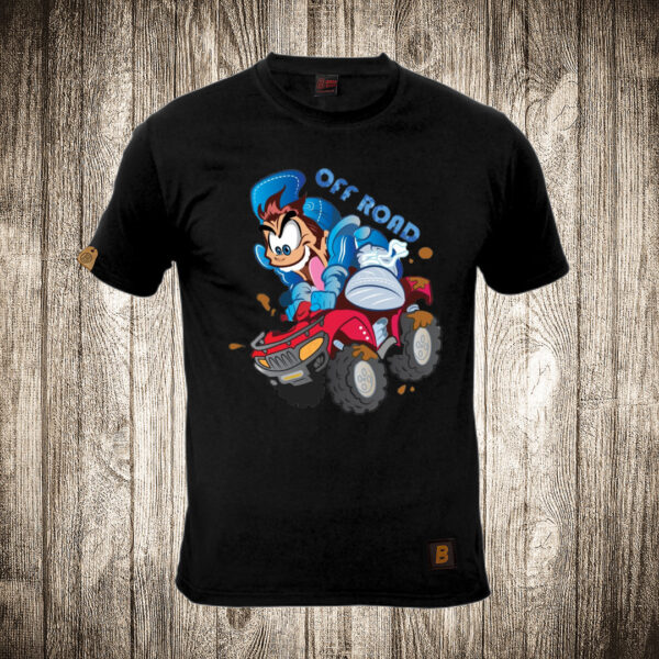 muska majica boja crna slika quad bike off road