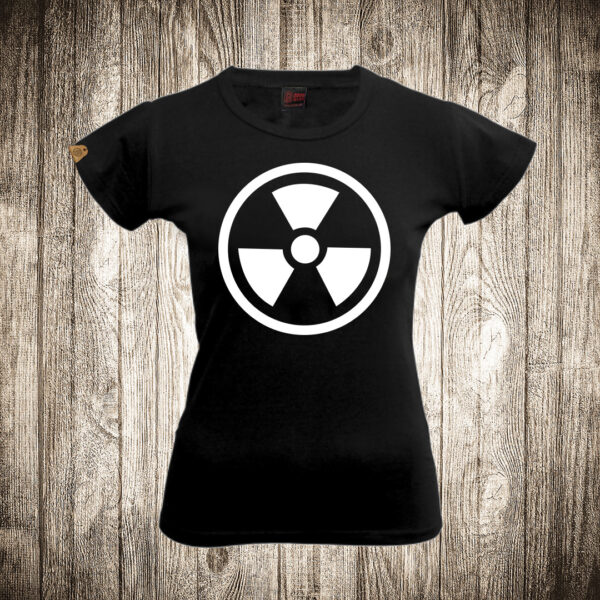 zenska majica boja crna slika radijacija