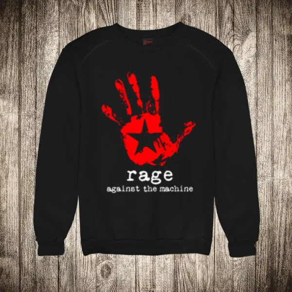 duks bez kapuljace boja crna slika rage against the machine 1