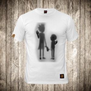 Rik i Morti ( Rick and Morty ) silueta