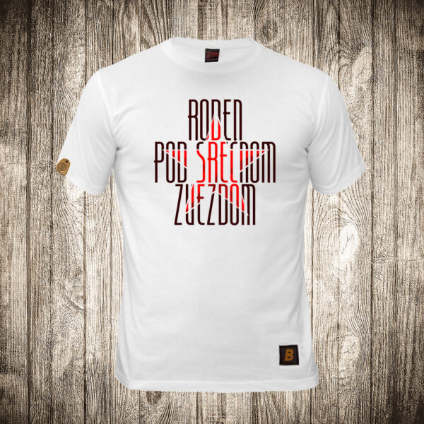 decija majica boja bela slika rodjen pod srecnom zvezdom